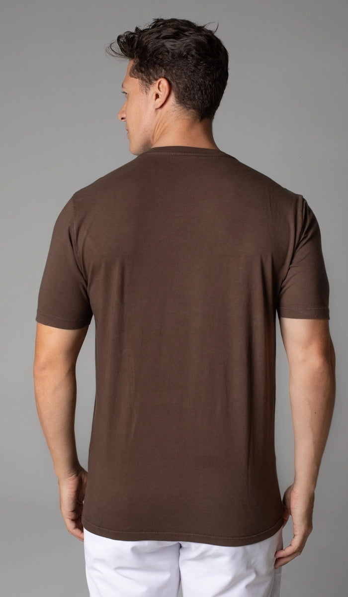 T-Shirt Manga Curta Gola Careca Lisa Reativa