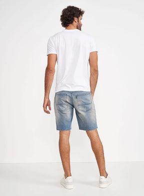 Bermuda Indigo Jeans Davi Masculina colcci